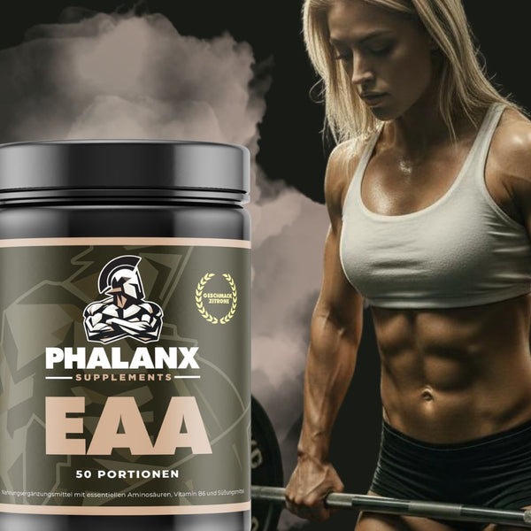 EAA Zitrone - 500g - Aminosäuren für Muskelaufbau I Phalanx Supplements