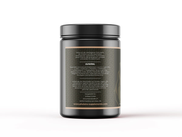 Phalanx Supplements EAA Zitrone Zutaten