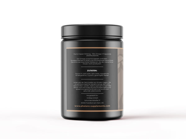 Omega-3 Phalanx Supplements Zutaten