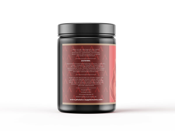 EAA – Essentielle Aminosäuren Pulver I 500g I 8g Aminos pro Portion