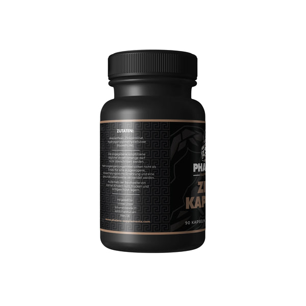 Zinkpicolinat – 90 Kapseln – 10mg Zink – Hoch bioverfügbar – Für Fitness, Sport & Alltag – Für normale Funktion von Immunsystem, Proteinsynthese & Stoffwechsel