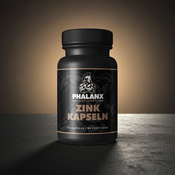 Zink Kapseln – 90 Kapseln – 10mg Zink pro Kapsel I Phalanx Supplements
