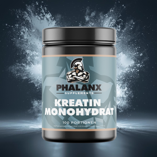 Kreatin Monohydrat - 500g - 100% reines Monohydrat I Phalanx Supplements