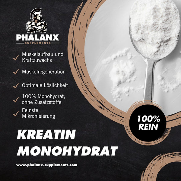 Phalanx Spartan Performance Stack: EAA + Kreatin + Magnesium